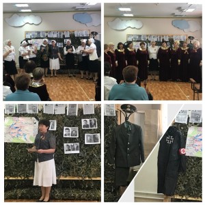 В округе №15 состоялась литературно-музыкальная композиция, посвящённая 80-ой годовщине Победы советского народа в Великой Отечественной войне 1941-1945гг.